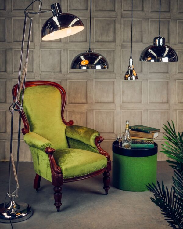Jurgen - Chrome floor lamp