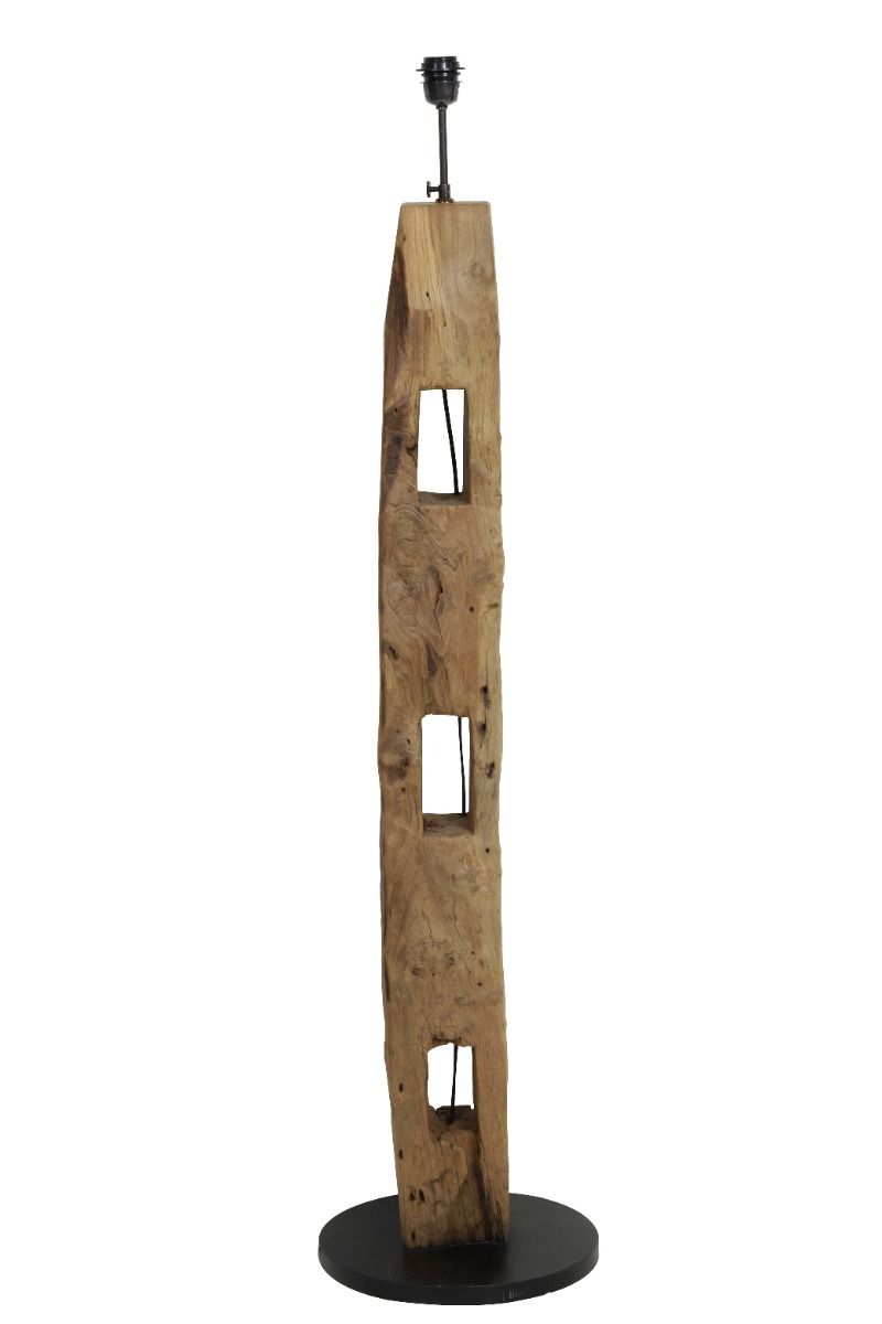 KARLOVO wood floor lamp