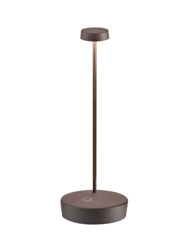 Swap Table Lamp in Corten