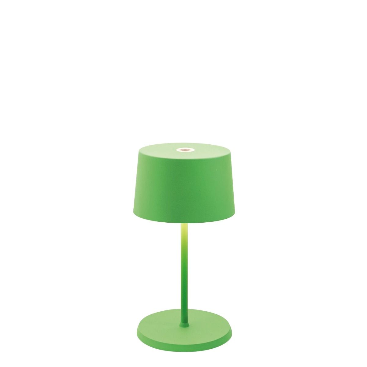 Olivia Mini Table Lamp in Green - Battery Powered
