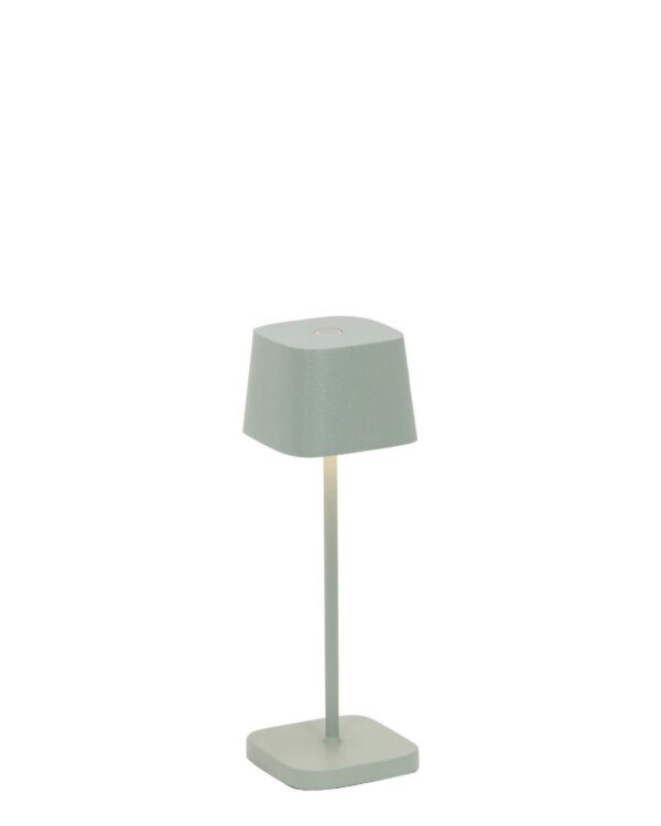 Ofelia Micro Table Lamp in Sage Green - Battery Powered
