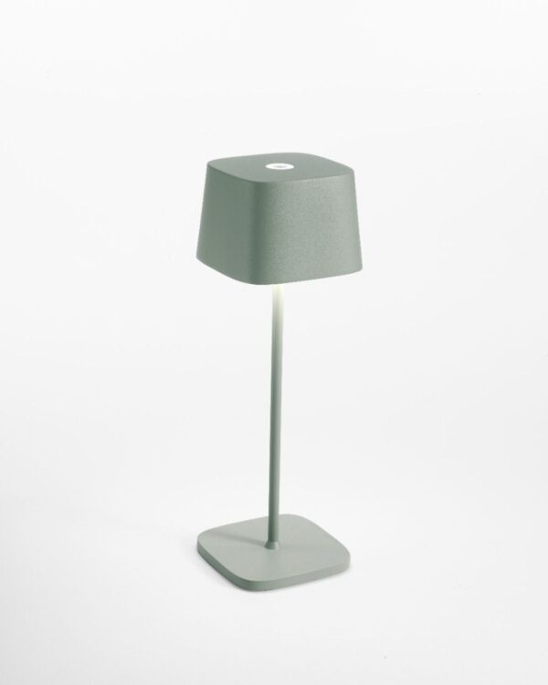 Ofelia Table Lamp in Sage Green - Battery Powered