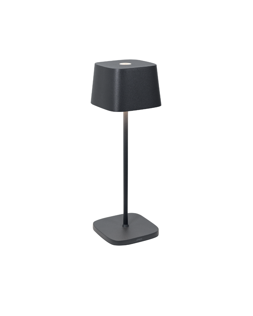 Ofelia Table Lamp in Dark Grey - Battery Powered
