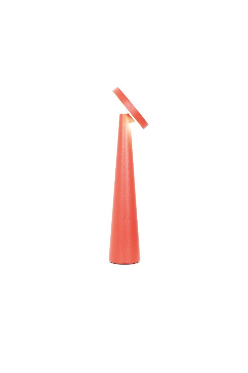 Angelina Table Lamp in Red - Battery Powered